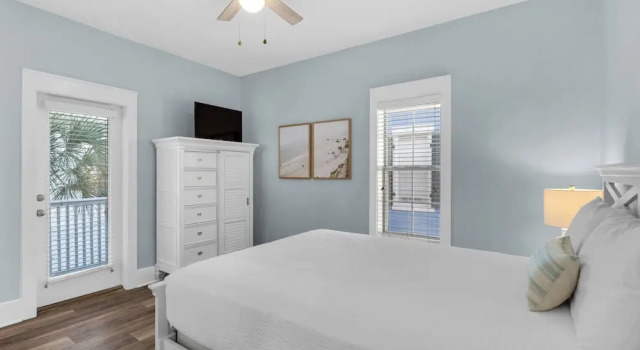 Бунгало Dog Friendly @ Bungalows at Seagrove; 2 Blocks to Beach ~ Overlooks Pool/spa