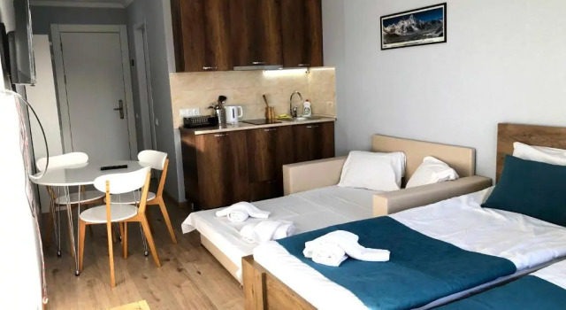 New Gudauri Loft #1, Room 413, Забронировать Отель Отели Гудаури с бассейном, Бассейн