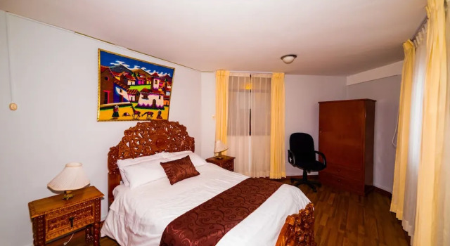 Standardowy dwuosobowy pokój Sonnenthal Bed & Breakfast Cusco
