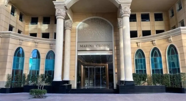 Marco Polo - Bright Apt with sea and Partial Dubai Harbour View, Забронировать Отель Дубай-Марина , рядом с Jumeirah Palm Tram Station
