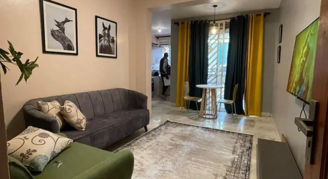 Cozy 1-bed Apt With Pool & Gym in Najjera 2