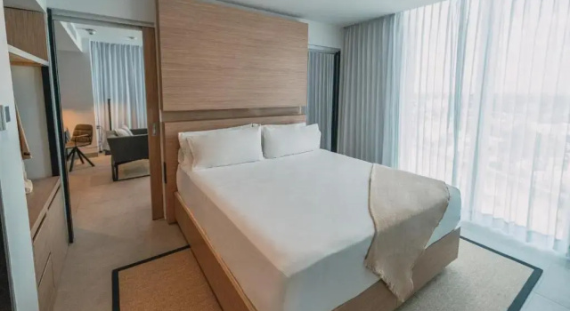 Двухместный люкс c 1 комнатой с видом на город Crowne Plaza Merida by IHG