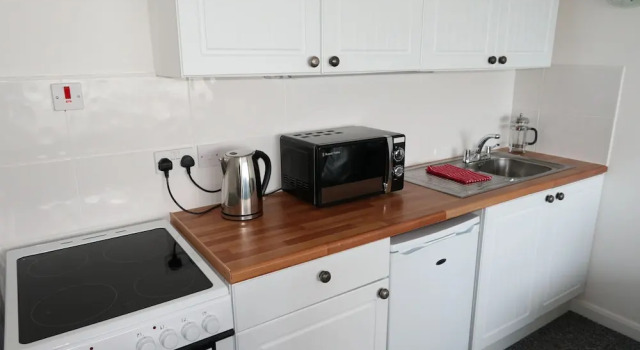 Dobbelt lejlighed med altan ved stranden Devoncoast Seaview Apartments