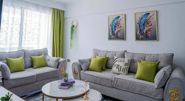 Апартаменты Superior с 2 комнатами с видом на город Maskan Suites