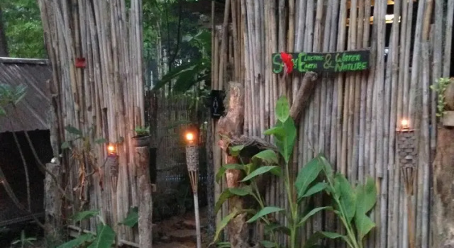 Тент с красивым видом из окна Lipe Camping Zone & Bungalows