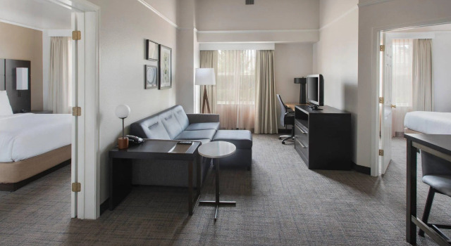 Люкс с 2 комнатами Residence Inn Silver Spring