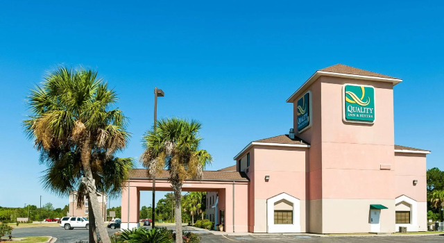 Кровать в общем номере Quality Inn & Suites Lake Charles South