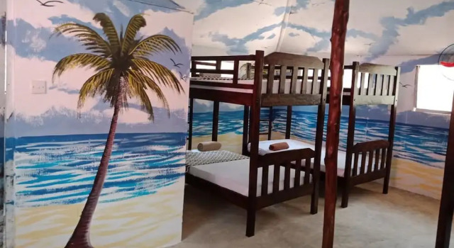 Кровать в общем номере Bidi Badu Zanzibar Village - Hostel