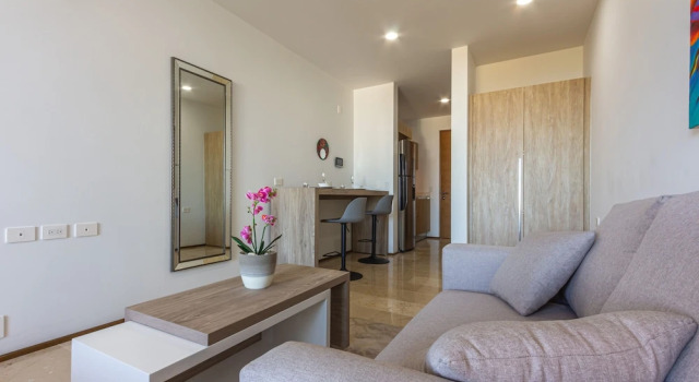 Студия Luxury Sea view Studio on the 5th Av