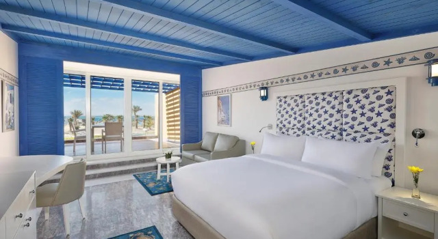 Двухместный номер Premium Дуплекс с видом на море Hilton Hurghada Plaza Hotel