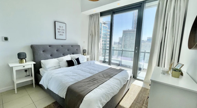Апартаменты Stunning 3B Spacious Marina View With Balcony