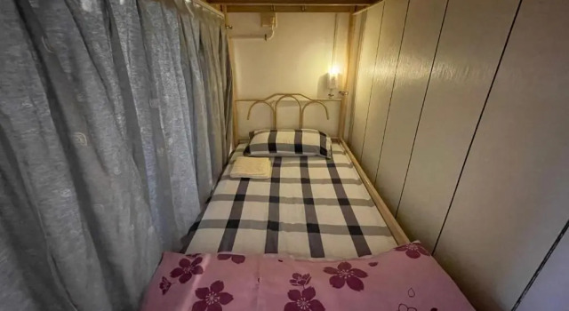 Кровать в общем номере (женский номер) Tainan Guest House Hamuya