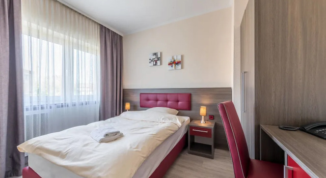 Одноместный номер Standard с видом на город Hotel Klein Frankfurt East