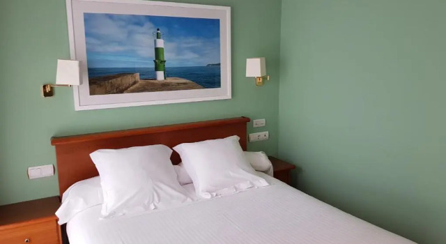 Двухместный номер Standard с видом на море Hotel Faro de San Vicente