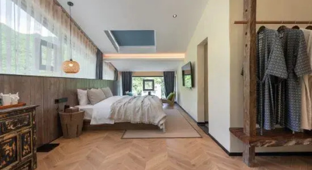 Люкс Chengpanshi Shanshe Dabashan Senyang VILLA Panoramic Holiday Homestay