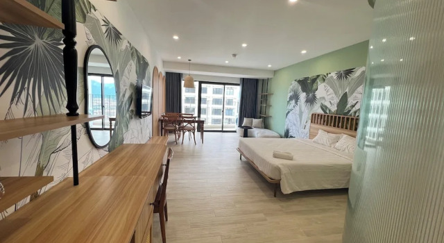 Apartment Thien Kim 2, Rezervovat Apartmán Hotely v Khanh Hoa s bazénem, Bazén