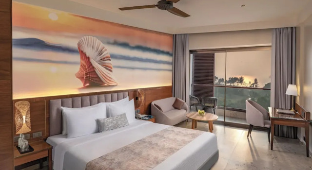 Номер Deluxe с балконом и с видом на море Gateway Goa, Palolem