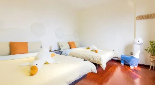 Двухместный люкс Deluxe Guangzhou S&L Mansion (Beijing Road Park Qian Subway Station)