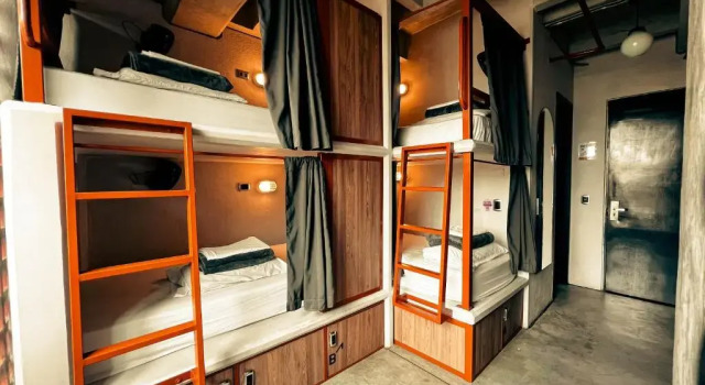 Кровать в общем номере Viajero Medellín Hostel