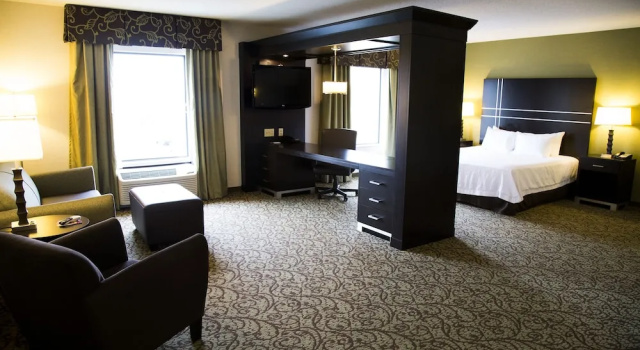 Двухместная студия Hampton Inn & Suites Sharon