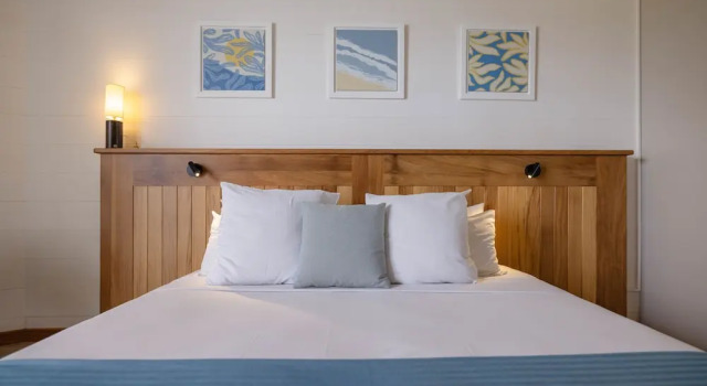 Двухместный номер Deluxe с балконом и с частичным видом на море Villa Hibiscus sur la plage de Boucan-Canot