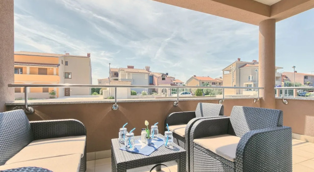 Номер Luxury с 3 комнатами с балконом Adriatic Apartments