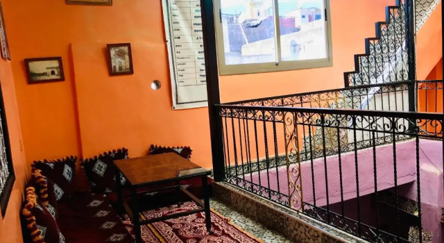 Łóżko w pokoju wieloosobowym Downtown Hostel Fez - Hostel