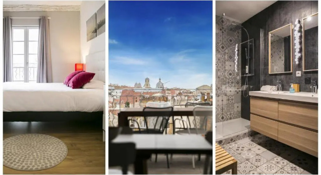 Апартаменты с 2 комнатами URBAN LOFT & SPA Marseille