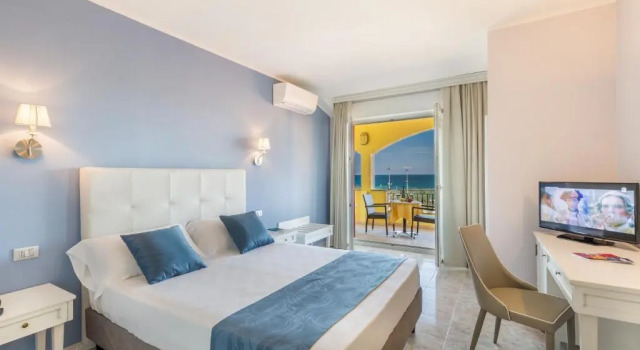 Двухместный номер Deluxe с видом на море Hotel Rosa dei Venti