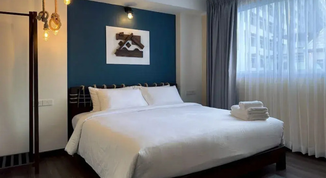 Belivin98 Sense of Pier Sathorn Residence, Забронировать Апарт-отель Саторн Бангкок, рядом с Станция наземного метро Krung Thon Buri