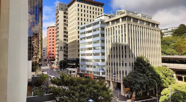 Семейные апартаменты с 3 комнатами с видом на город Park Hotel, Lambton Quay