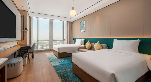 Двухместный номер Deluxe Hilton Garden Inn Hefei Feixi