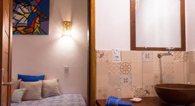 Двухместный номер Deluxe с красивым видом из окна Pousada Casa Do Cocotier