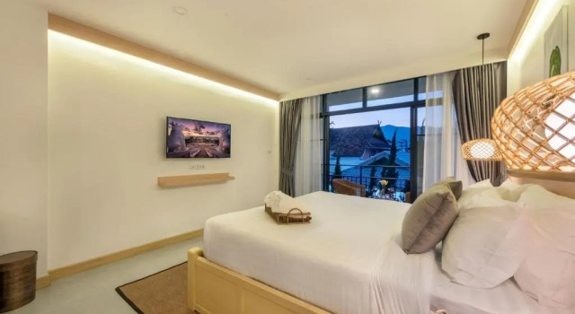 Двухместный номер Deluxe Ai Pai Hotel - 50m to Pai Walking Street & Night Market
