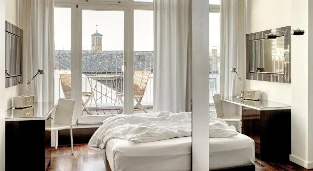 Одноместный номер Standard с балконом The Pure, Frankfurt, a Member of Design Hotels