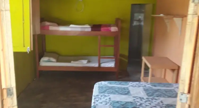 Кровать в общем номере Cabañas Ecoturisticas Y Club Gaira Tayrona