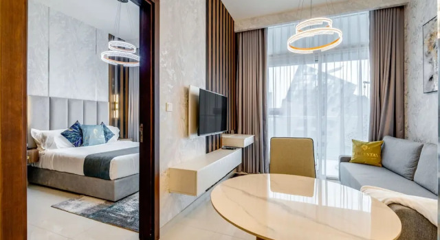 GLOBALSTAY. DAMAC Reva Residences, Забронировать Апартаменты/квартира Дубай Эмират Дубай, рядом с Дубайский аквариум