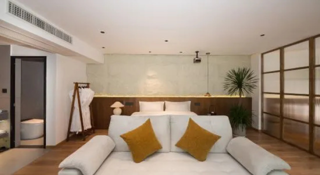 Семейный люкс Qingcheng Mountain Shiguang·Xingsu Private Tang Homestay