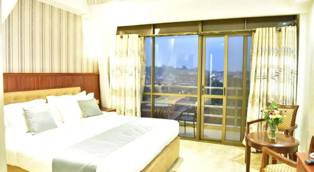 Deluxe double chambre avec balcon Interservice Hotel
