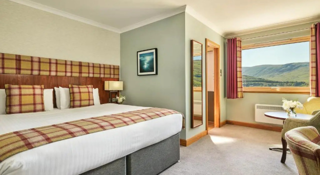 Двухместный номер Standard с красивым видом из окна Clan Macduff Hotel
