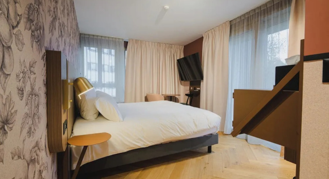 Номер Deluxe Hota Hotel Porrentruy