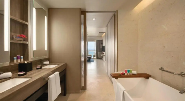 Двухместный полулюкс oceanfront Hyatt Ziva Rose Hall - All Inclusive