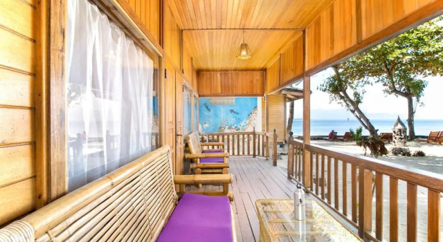 Семейный коттедж с видом на сад Onong Resort