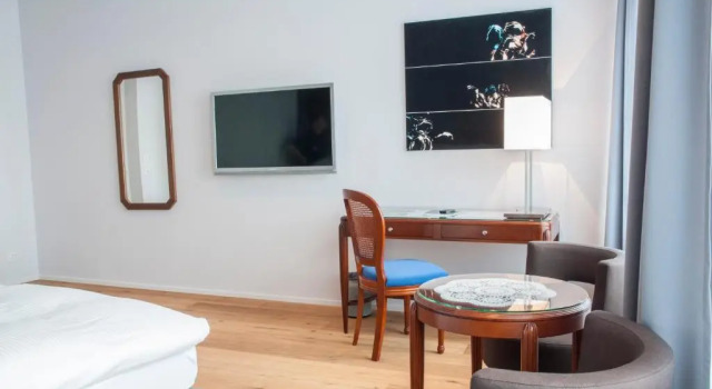 Одноместный номер Standard с видом на окрестности Hotel Beau Rivage Weggis