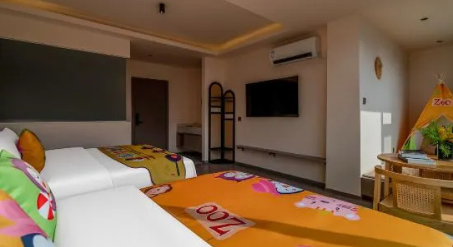 Семейный тент Yue Yunjing | SUNNY HOUSE Vacation Apartment (Libo Xiaoqikong East Gate Ticket Hall)