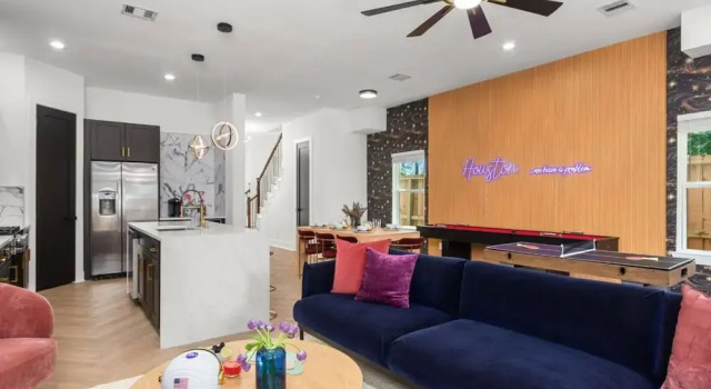 Family Retreat Near NRG Med Center, 预订 度假屋 休斯顿 Texas Gulf Coast