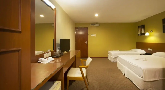 Трёхместный номер Deluxe с видом на город Panmour Villa Hotel