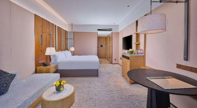 Camera doppia Deluxe con balcone DoubleTree by Hilton Changbaishan Hot Spring