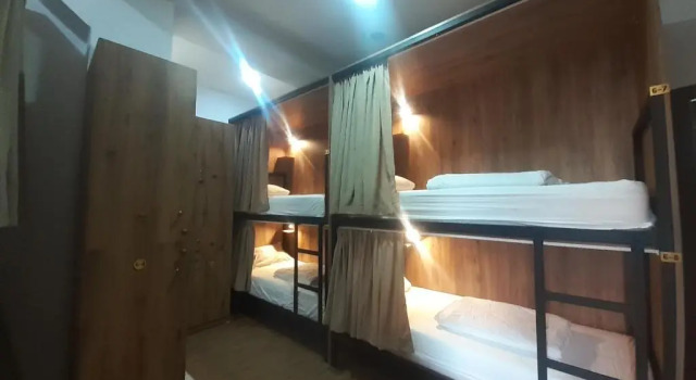 Кровать в общем номере StarHostel