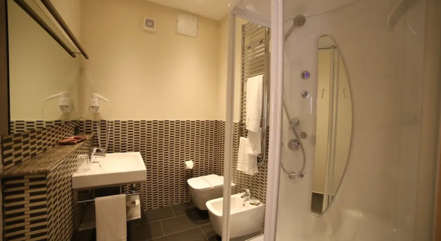 Standard Doppel Zimmer mit Balkon BB 10 Serpotta & Restaurant